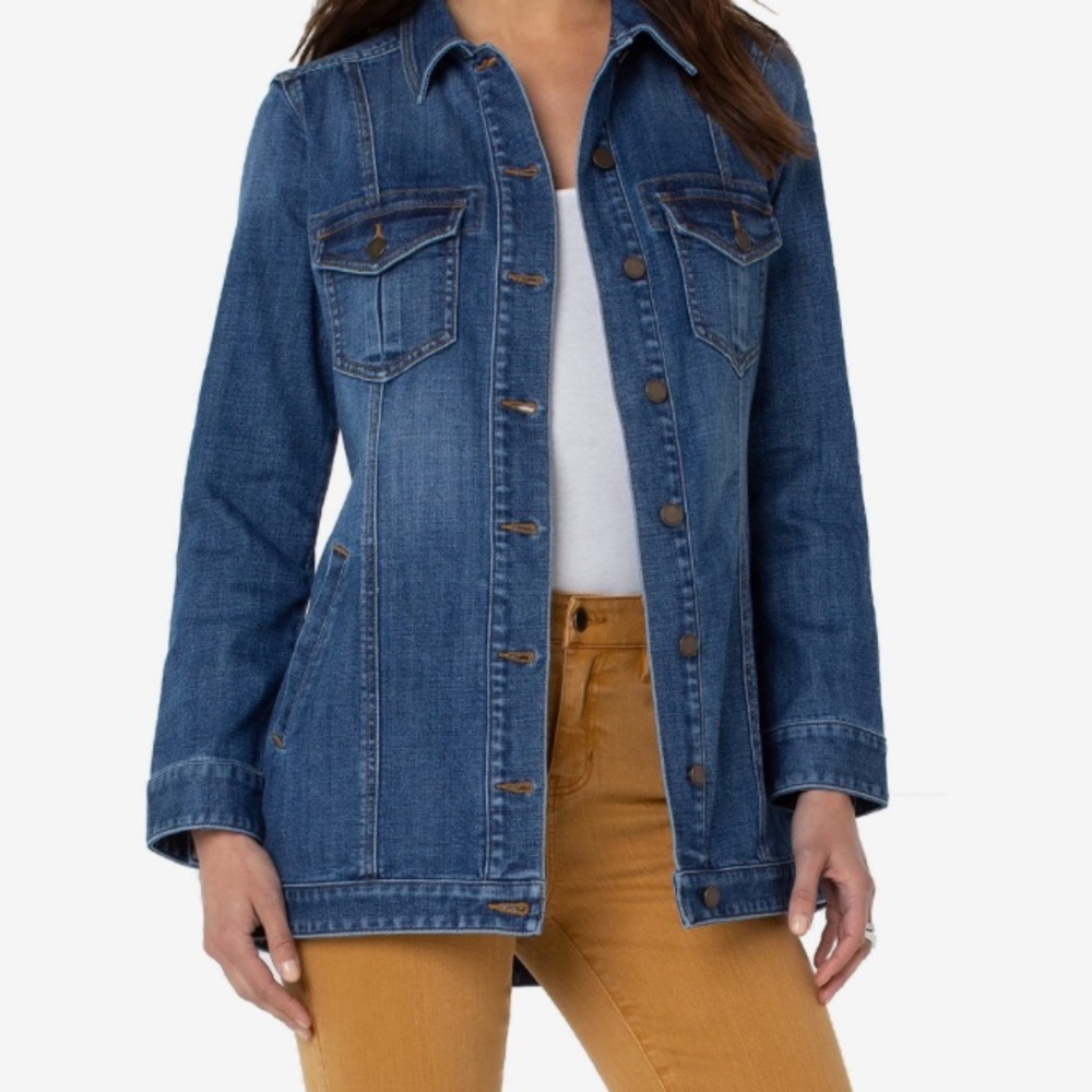 Liverpool Jeans Company Blue Denim Jacket